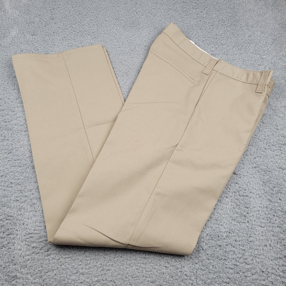Dickies Mens 30x34 LP812DS Industrial Work Pants Khaki Regular Fit - Picture 2 of 4